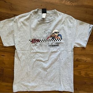 Speed Racer Speed T-Shirt Size Small Anchor Blue Tag 2005 Y2K Vintage GOGOGO